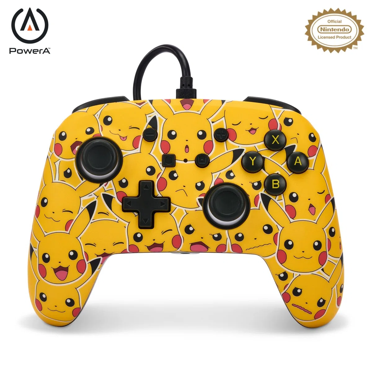 Controller cablato avanzato PowerA per Nintendo Switch - Umori di Pikachu