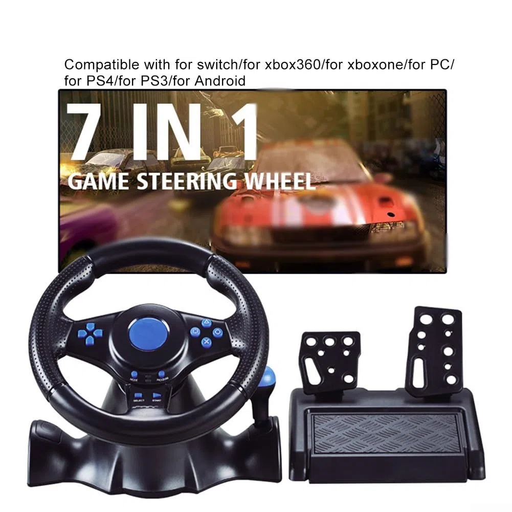 Controller di gioco USB volante per interruttore per Xbox 360 per PS4 per PS2 per PS3 per PC Esperienza di gioco coinvolgente con vibrazione (4 in 1)