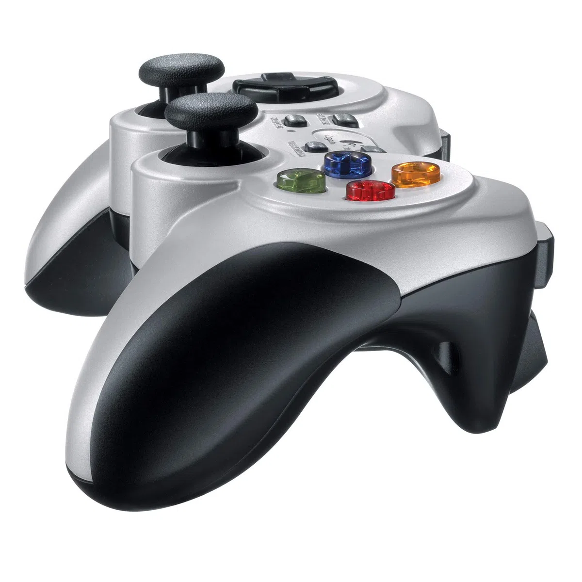 Logitech F710 Wireless Gamepad, 2.4 GHz Wireless con Nano-Ricevitore USB, Controller Dual Vibration Feedback, 4 Switch D-Pad, PC, Grigio/Nero