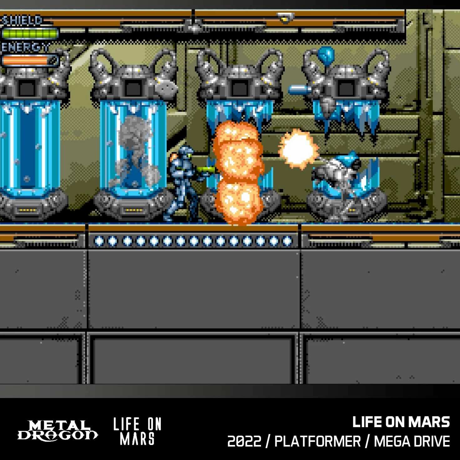 Evercade Metal Dragon/Life on Mars Collection