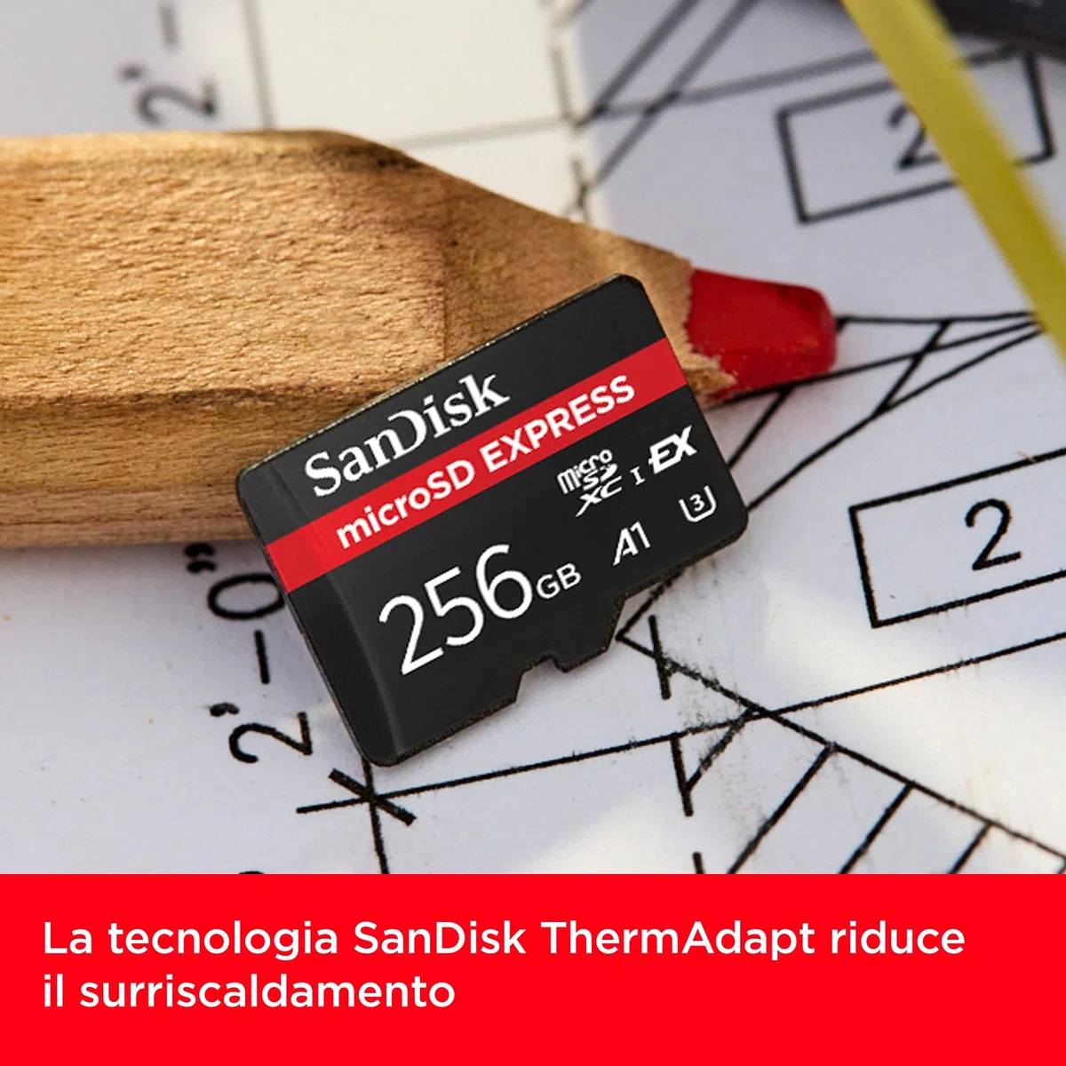 SanDisk Scheda microSD Express 256 GB per Nintendo Switch 2 U3 C10 880 MB/s