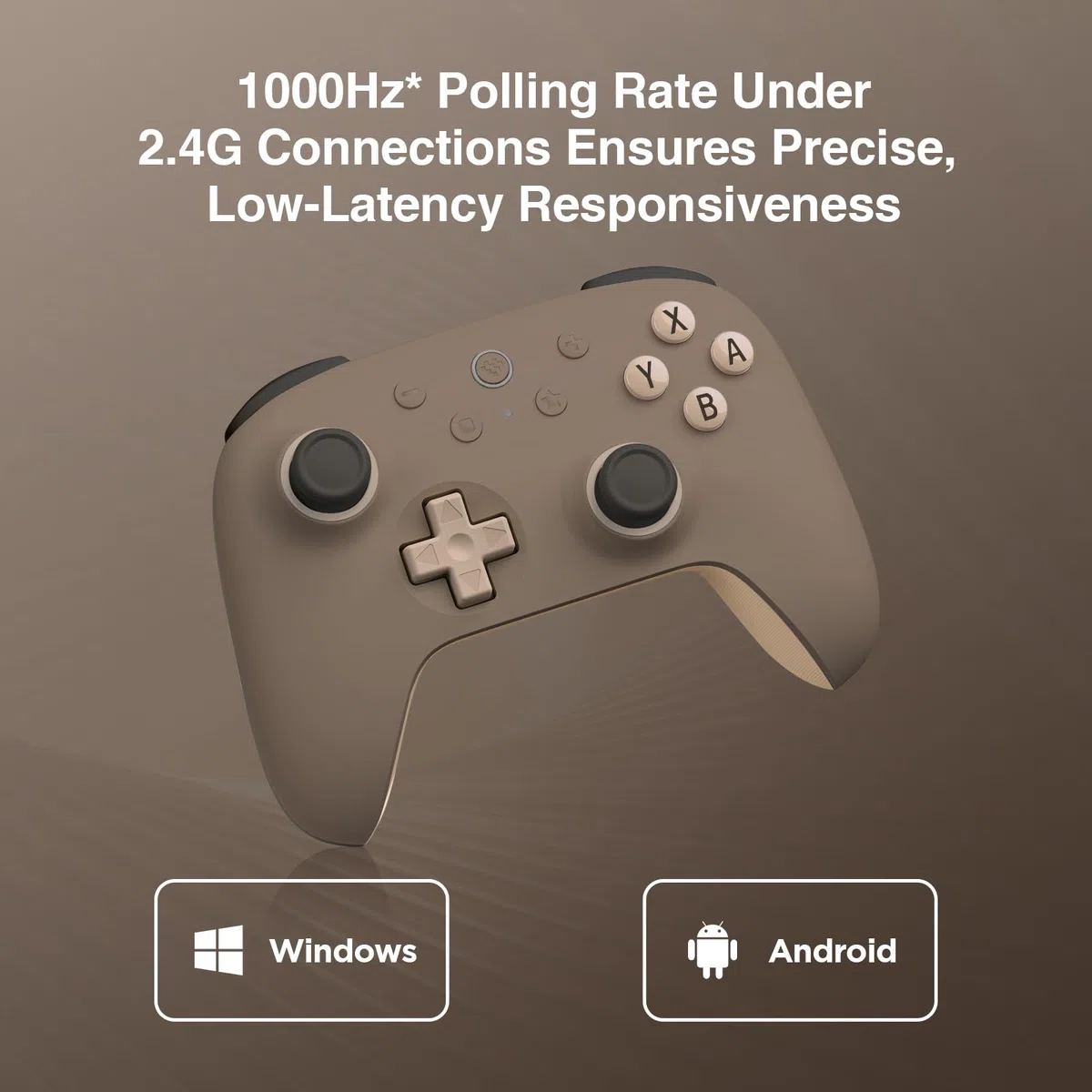 8Bitdo Ultimate 2C Wireless Controller PC Windows Android 1000Hz Hall Effect Joystick