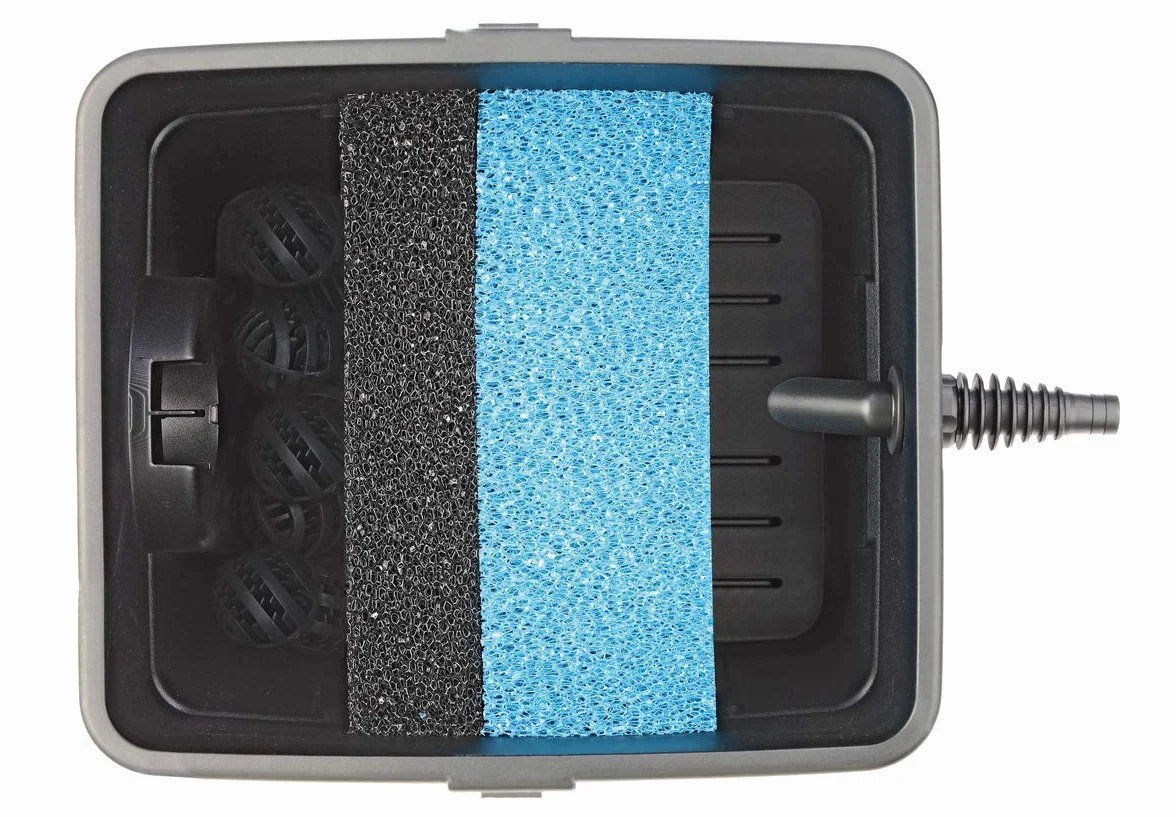 Pontec 51226 PondoClear Set 4000 - Sistema di filtraggio multistadio composto da filtro a flusso continuo e unità UVC (7 watt) / set completo