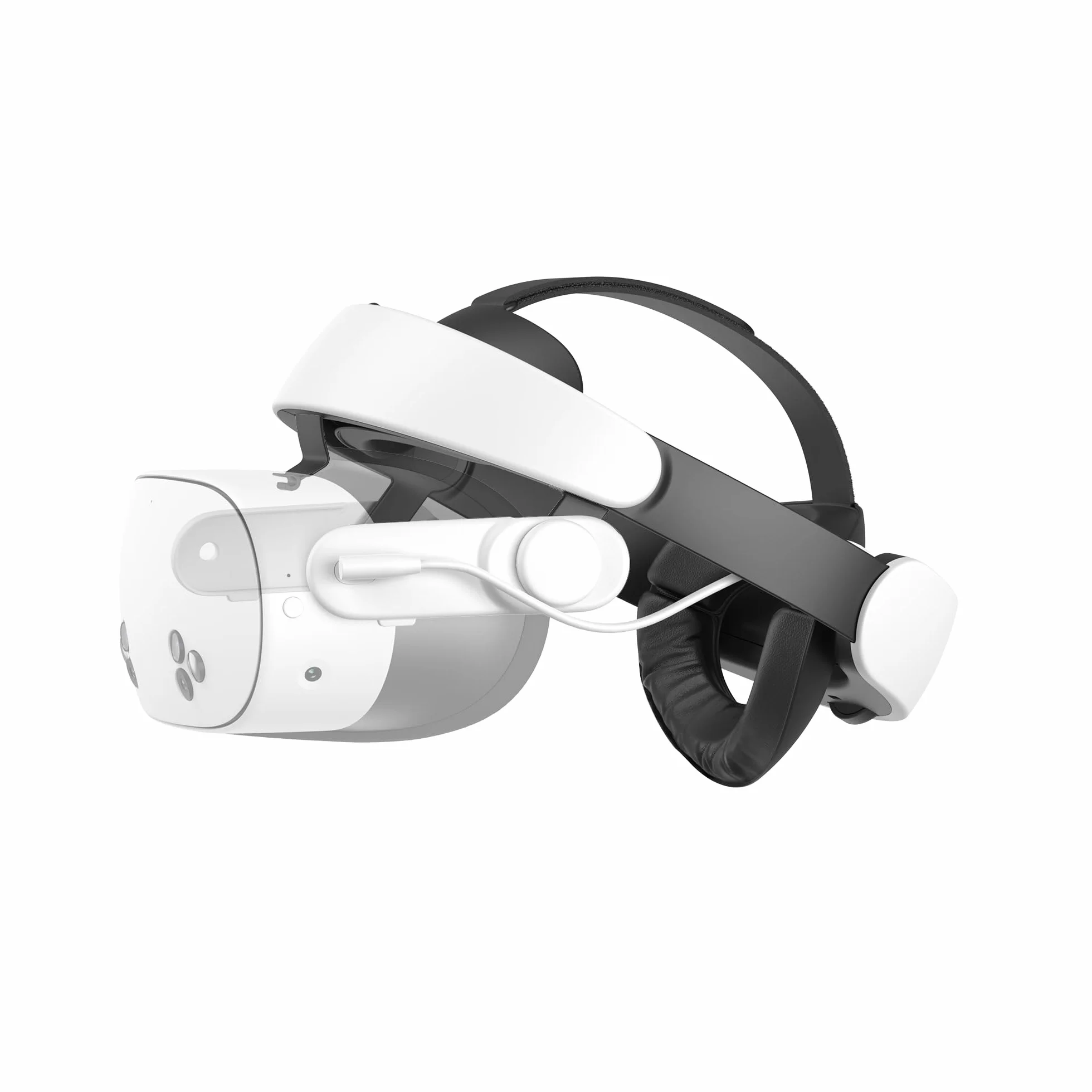 KIWI design H4 Boost Cinturino per la Testa della Batteria Compatibile con Meta Quest 3/3S Confort Cinturino Halo