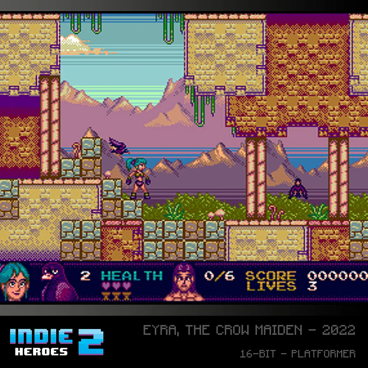 Evercade Indie Heroes Cartridge 2