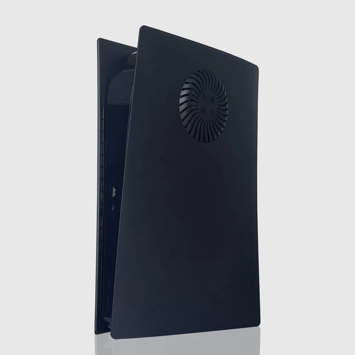 Placche con prese d'aria di raffreddamento e filtro antipolvere per l'edizione digitale DOBEWINGDELOU Piastra frontale Coperchio della console Piastra laterale di ricambio Accessori ABS Nero