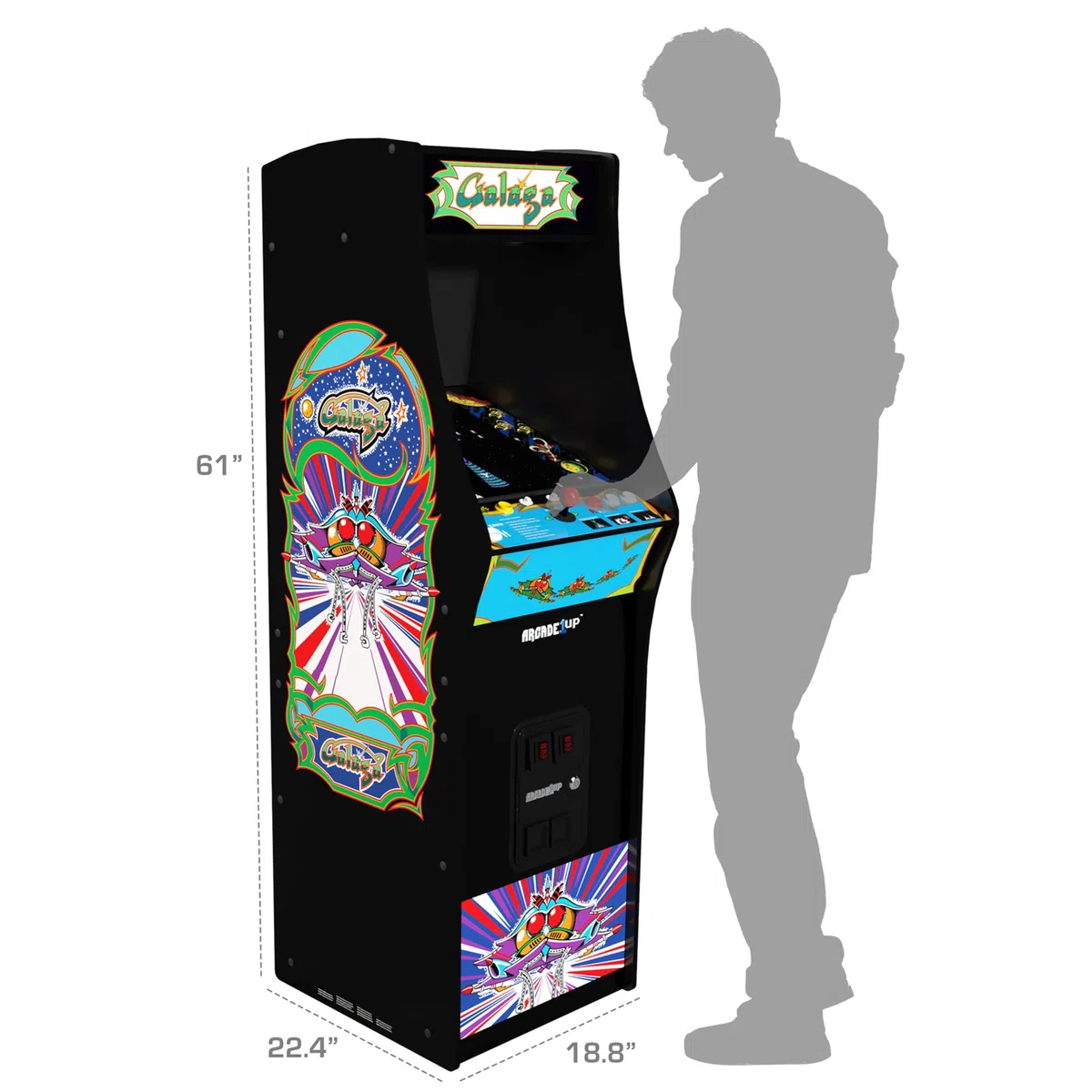 Arcade1Up GALAGA Deluxe Arcade Machine