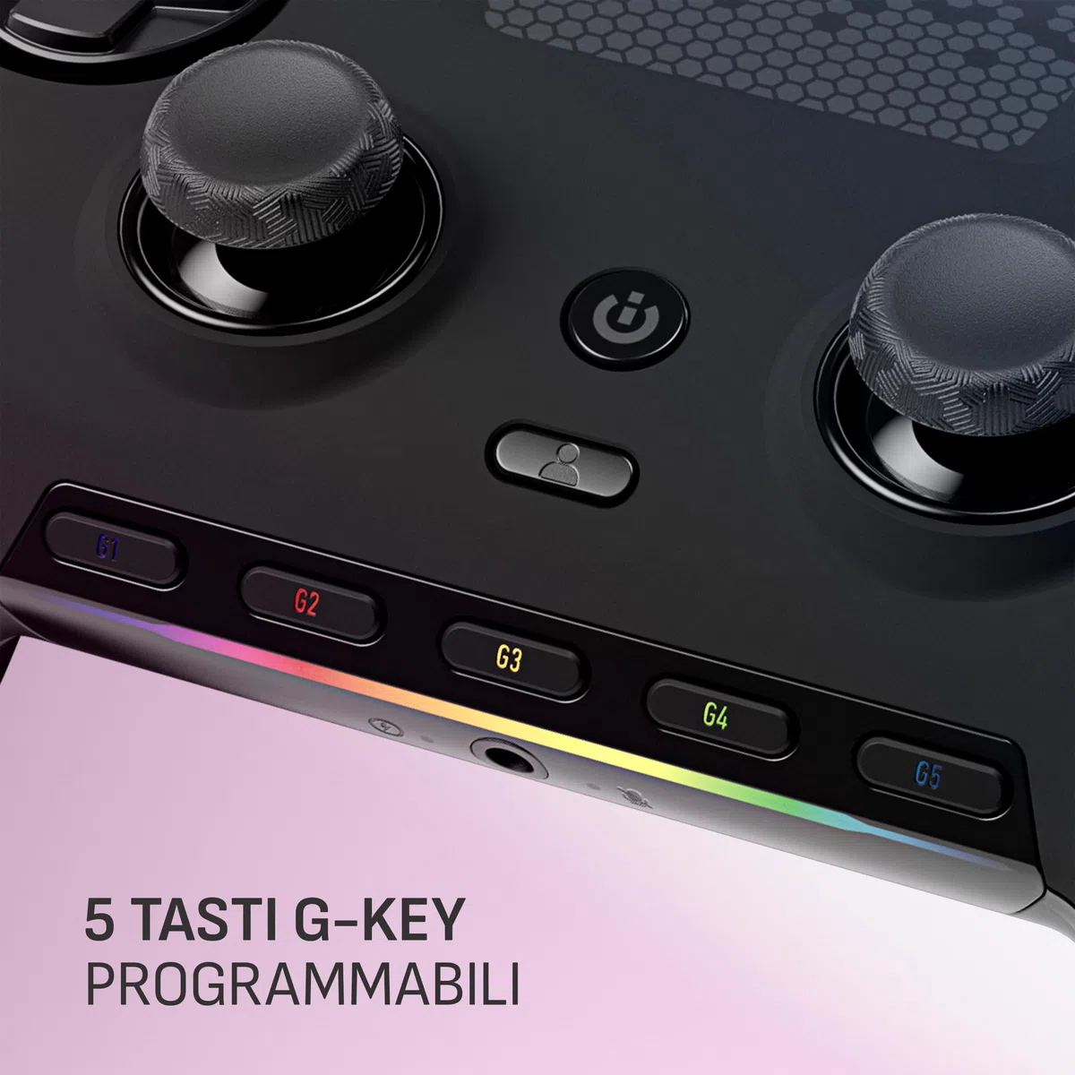 SCUF ENVISION V2 (2025) Controller di gioco cablato per PC – Nero | Thumbstick anti-drift, Cinque tasti G staccabili, Paddle posteriori staccabili