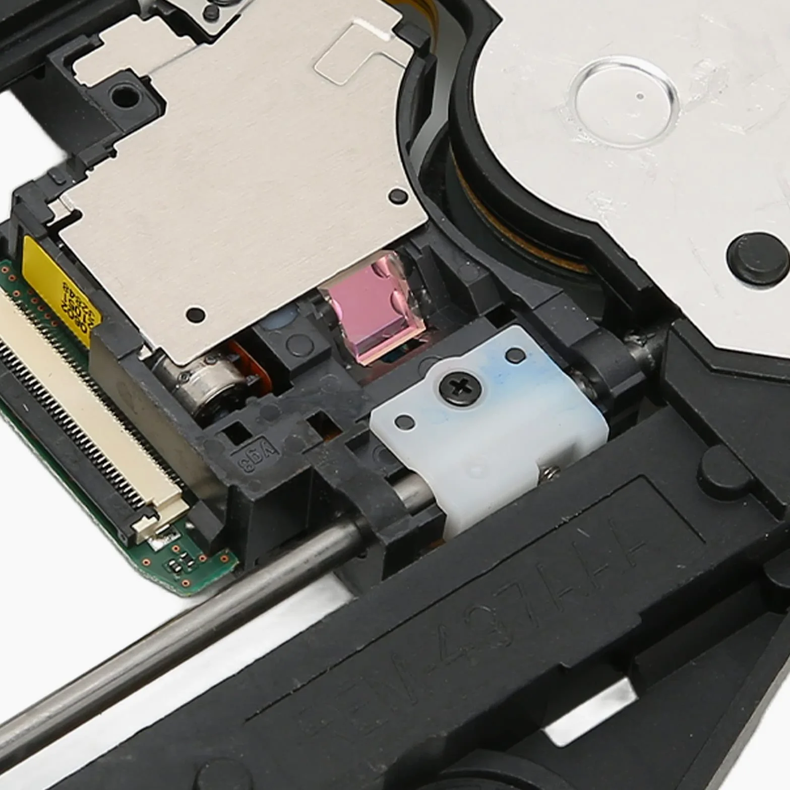 Parte di Ricambio a Console di Gioco, Parte di Ricambio 'obiettivo a Console di Gioco Testa 'obiettivo Ottico con Meccanismo a Ponte Adatto per KEM 497AAA