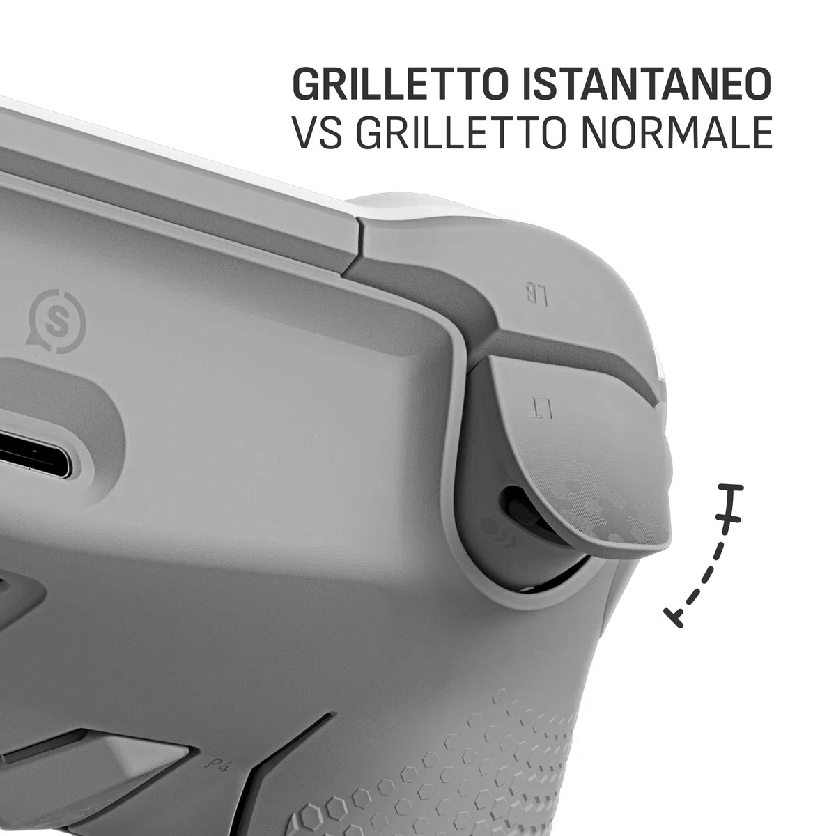 SCUF ENVISION PRO Wireless V1 (2023) Controller per PC da gioco - Cinque tasti G rimappabili - Paddle posteriori rimappabili - Trigger istantanei - Compatibile con iCUE - Bianco
