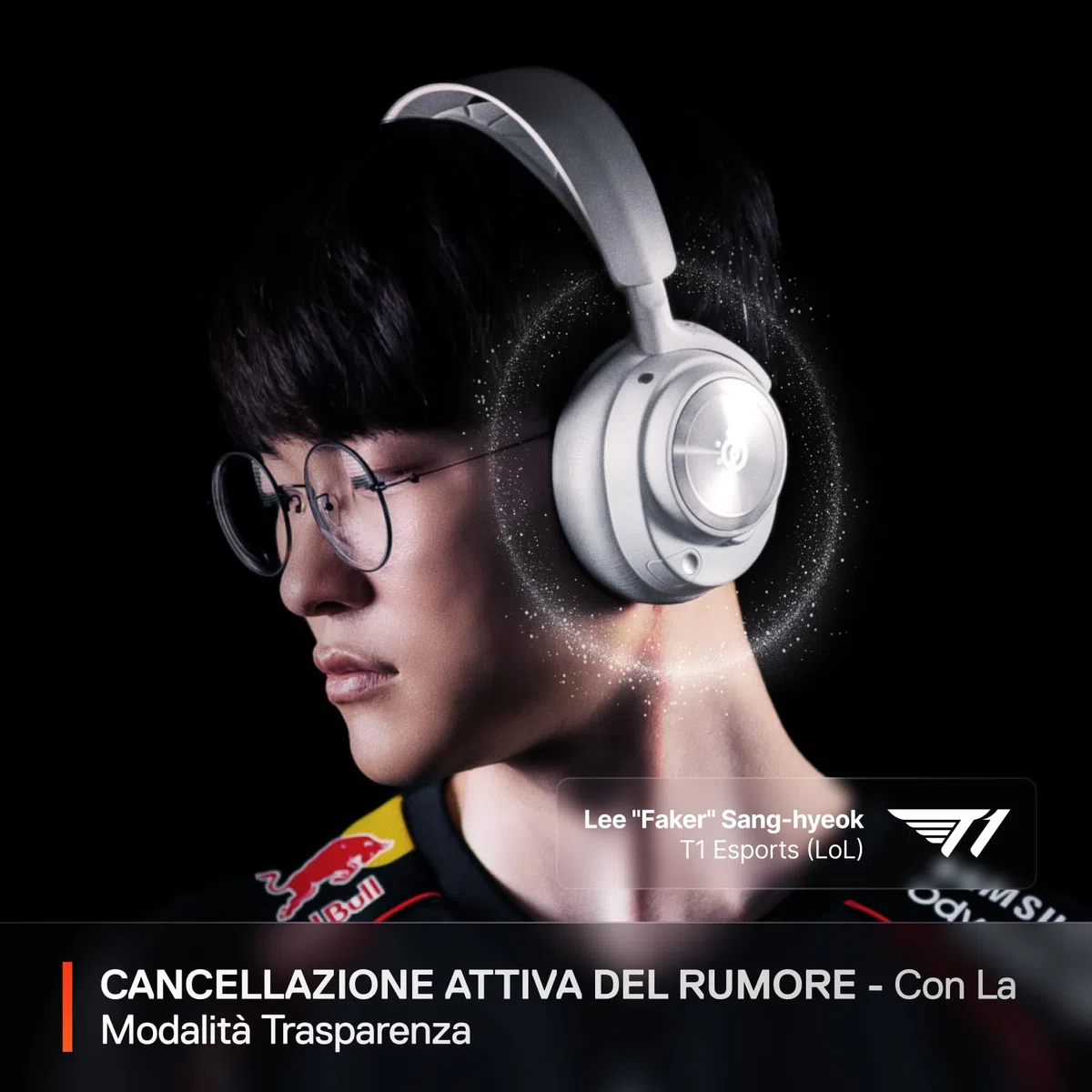 SteelSeries Arctis Nova Pro Cuffie Gaming Wireless Multi-Sistema Driver Magnetici Neodimio Cancellazione Attiva Rumore Infinity Power System ClearCast Gen 2 PC PS5 PS4 Mobile