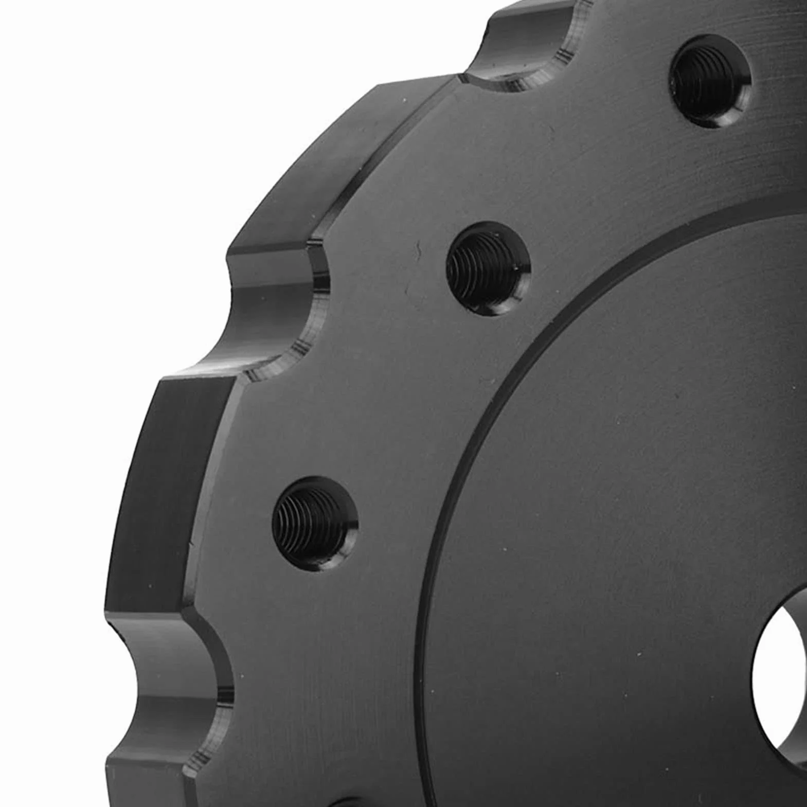 TKSE Adattatore Per Volante Racing Sostituzione Precisa Nera Per Thrustmaster T300 T500 PCD 73mm