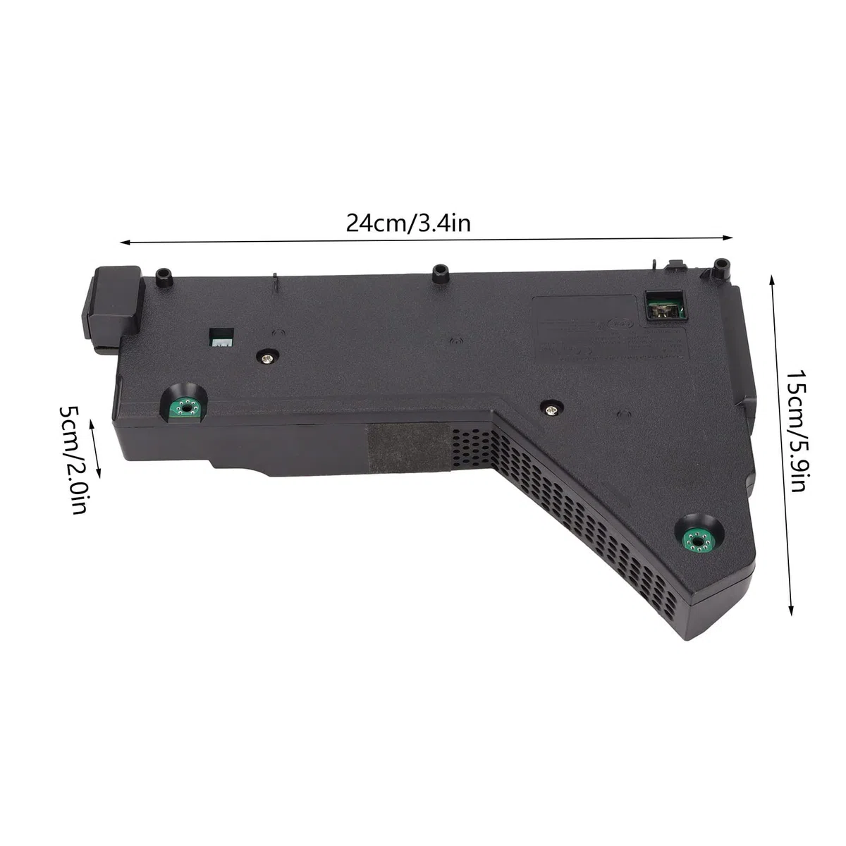 ASHATA Alimentatore ADP 400DR per PS5, Alimentatore di Ricambio per unità Batteria per Console di Gioco per PS5, con Cavo di Alimentazione(EU)