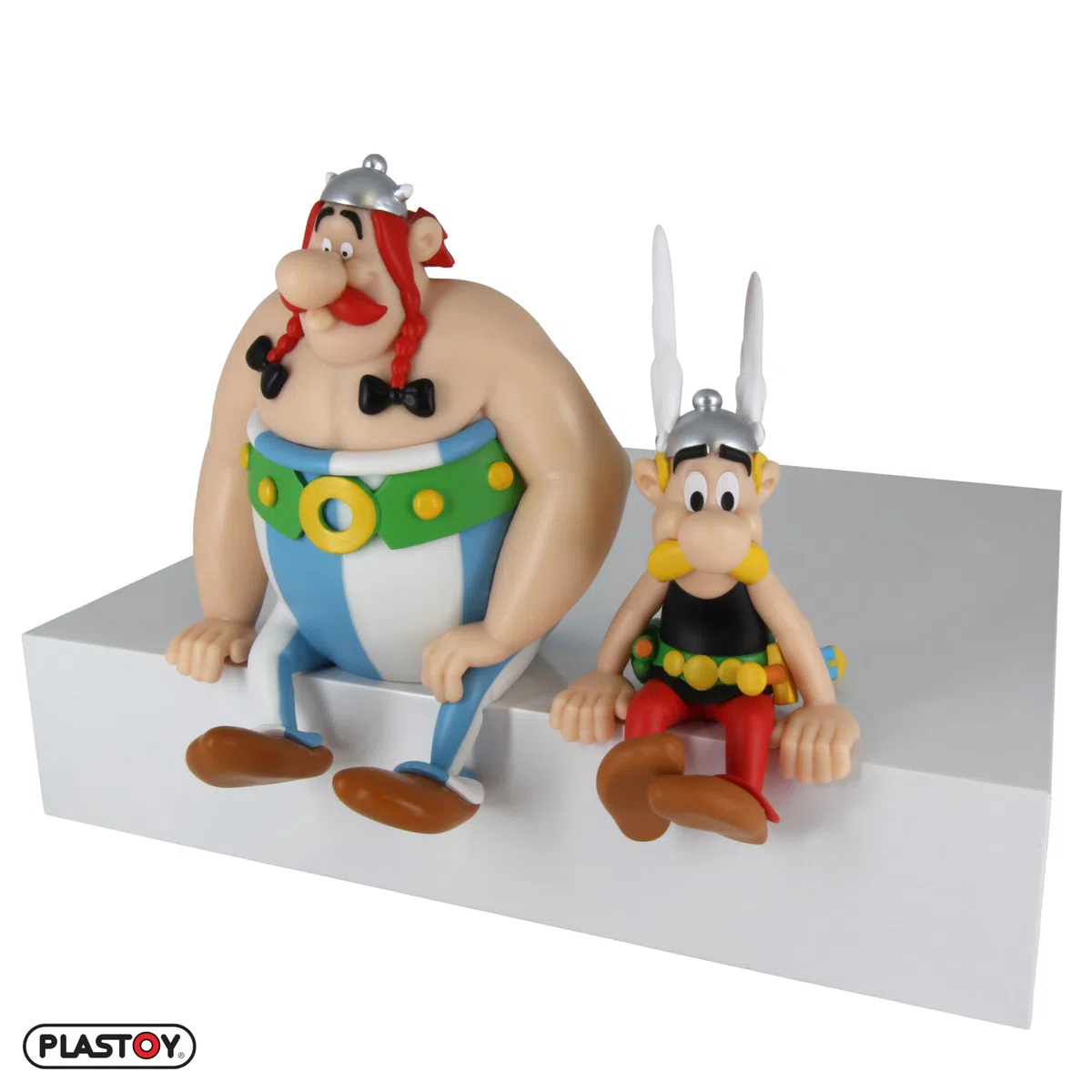 Plastoy Astérix Figura Obélix seduto PVC 13 cm