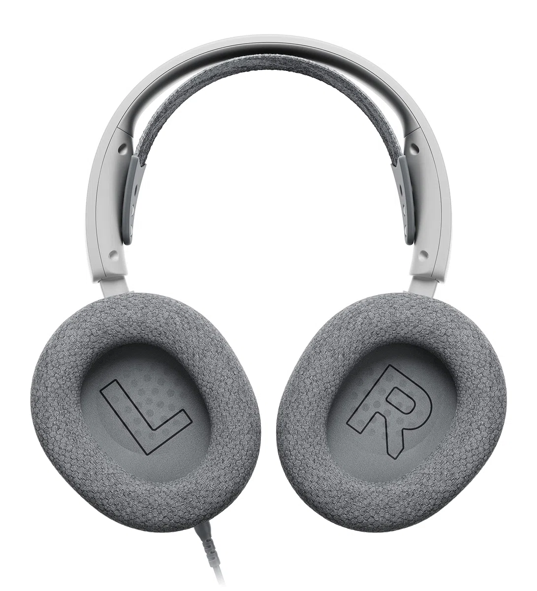 SteelSeries Arctis Nova 1P Cuffie da gaming multisistema Driver Hi-Fi Audio spaziale 360° Memory Foam Bianco