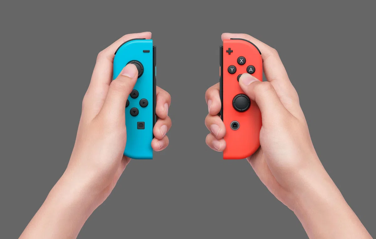 Nintendo Switch Set 2 Joy-Con Rosso-Blu