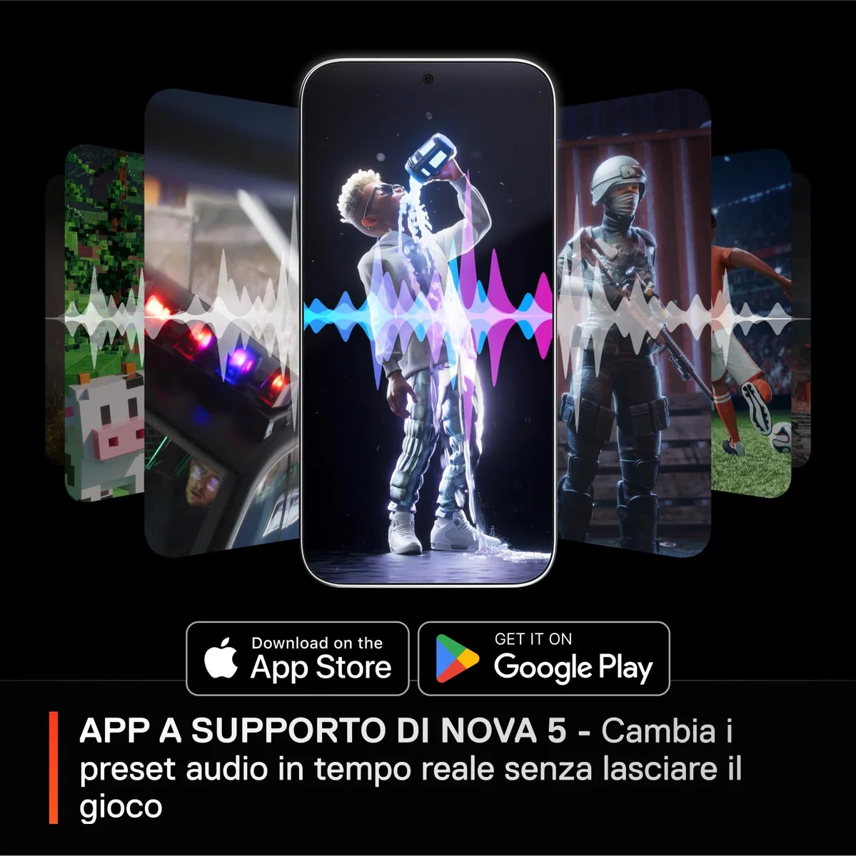 SteelSeries Arctis Nova 5X Cuffie Xbox Wireless Driver Magnetici Neodimio 100+ Preset Audio Batteria 60HR 2.4GHz BT Microfono ClearCast Gen2.X Xbox PS5 PC Cellulare