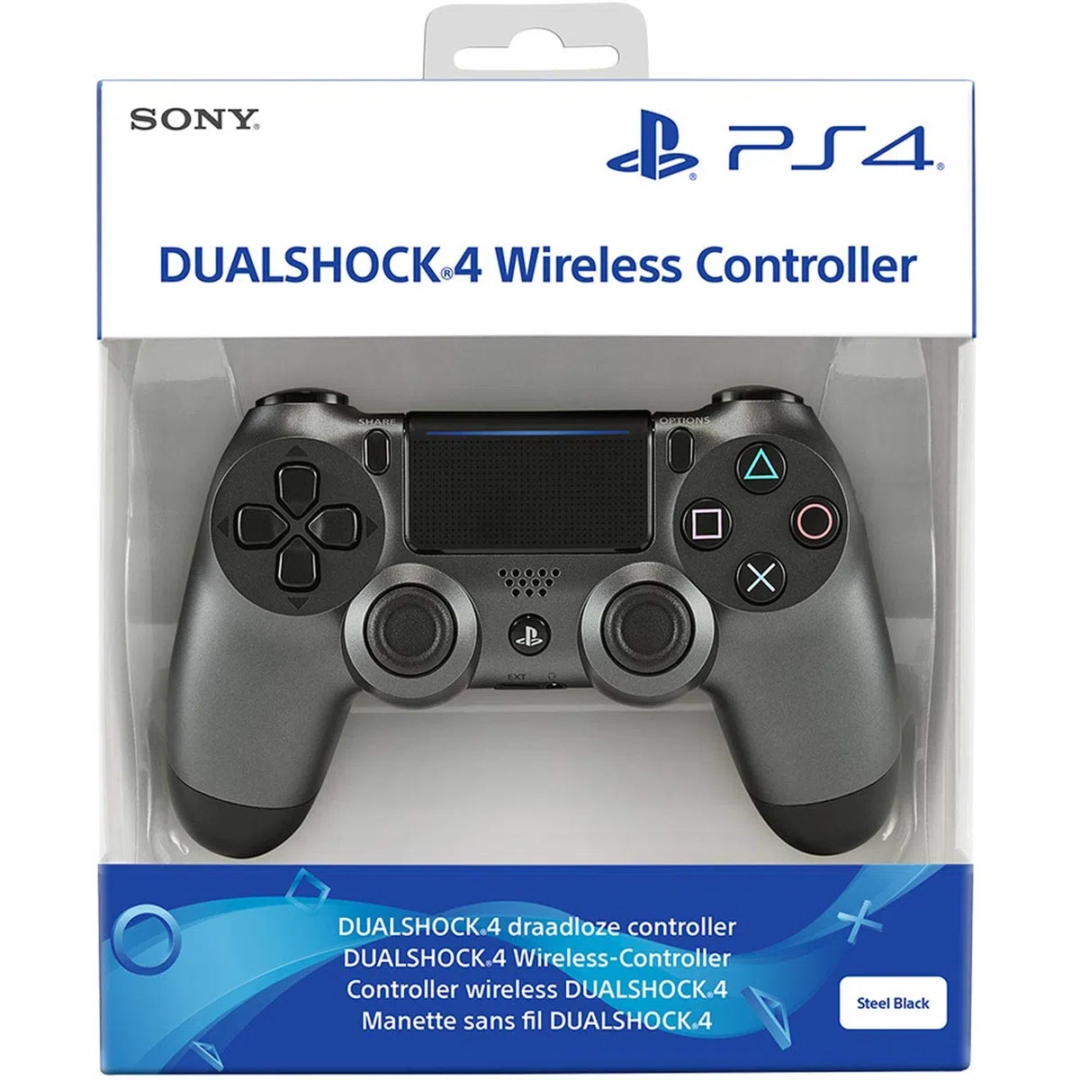 PlayStation 4 - Dualshock 4 Controller Wireless V2, Blu (Wave Blu) Standard