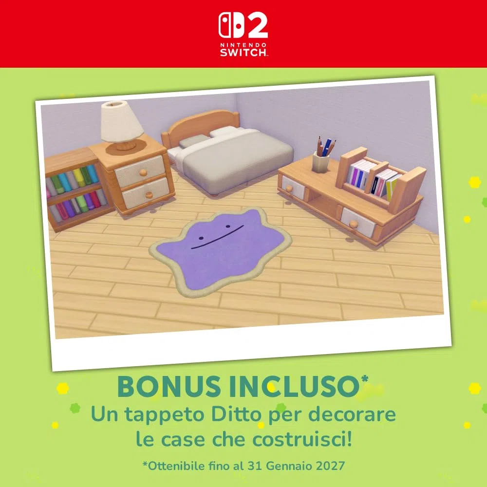 Pokémon Pokopia Nintendo Switch 2 Ed. Italiana Scheda