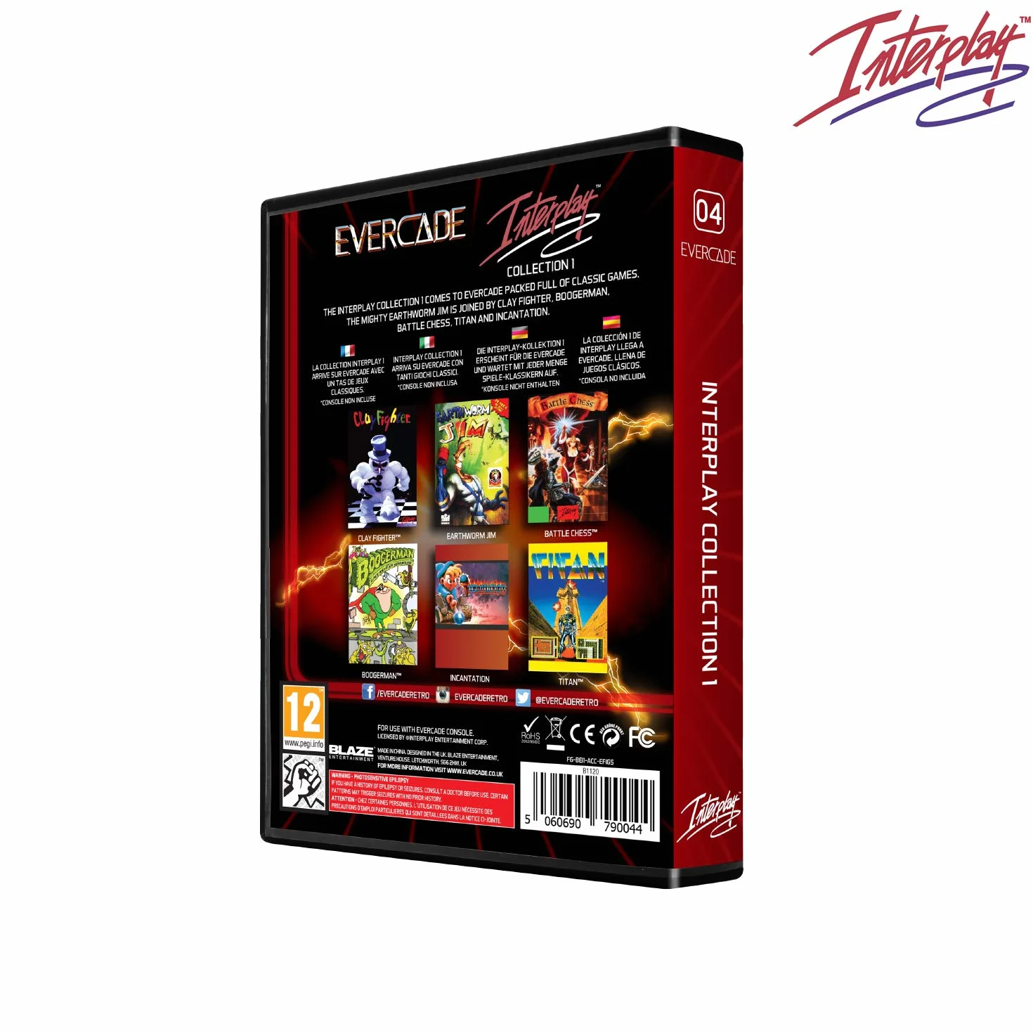 Evercade Interplay Cartridge 1 (Electronic Games) [Edizione: Regno Unito]