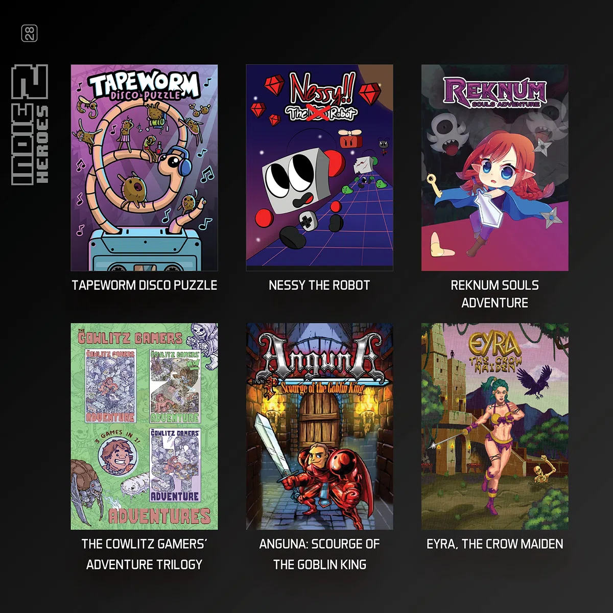Evercade Indie Heroes Cartridge 2