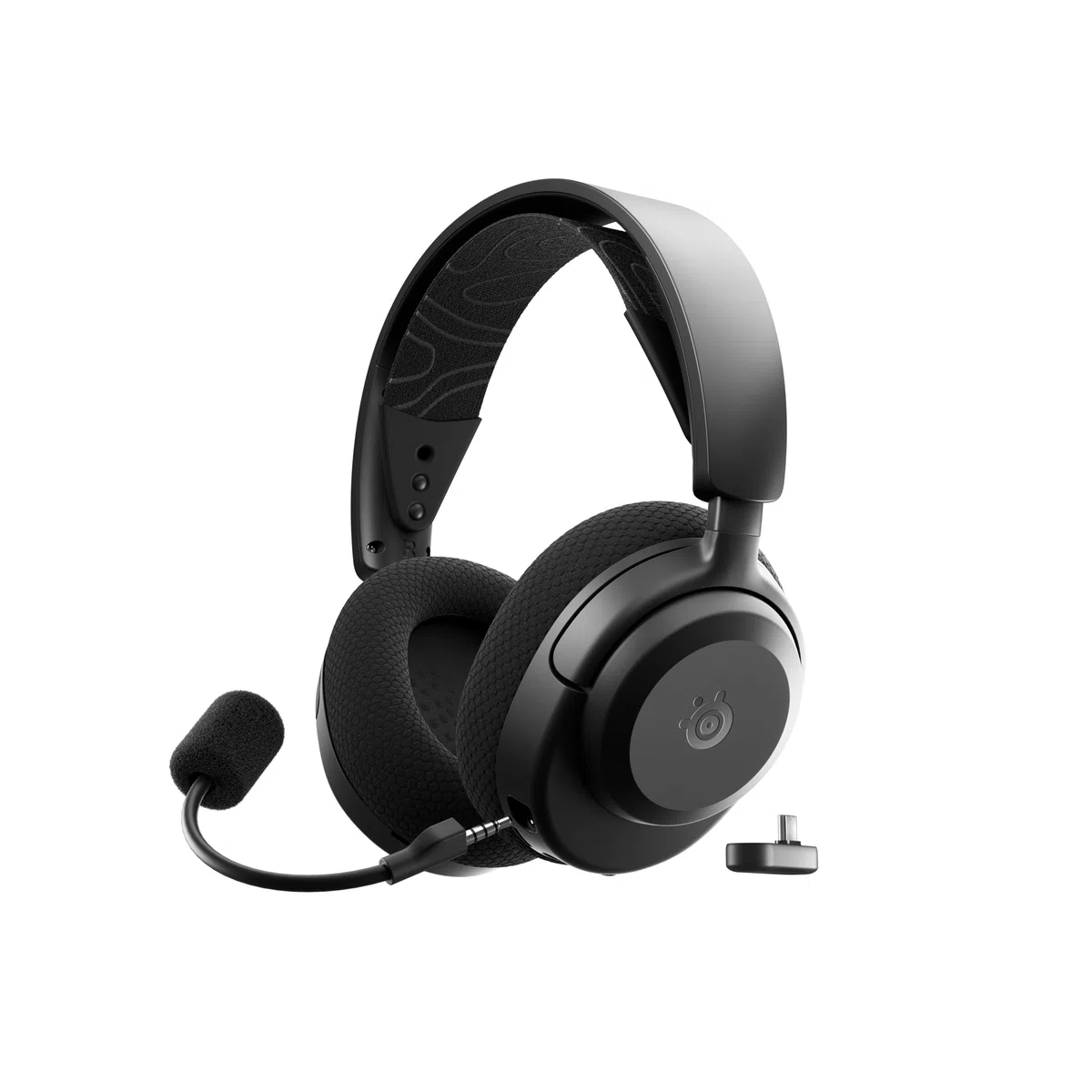 SteelSeries Arctis Nova 3P Cuffie da gioco wireless 2,4GHz/BT 40h neodimio Nero per PS5 PS4 PC Switch