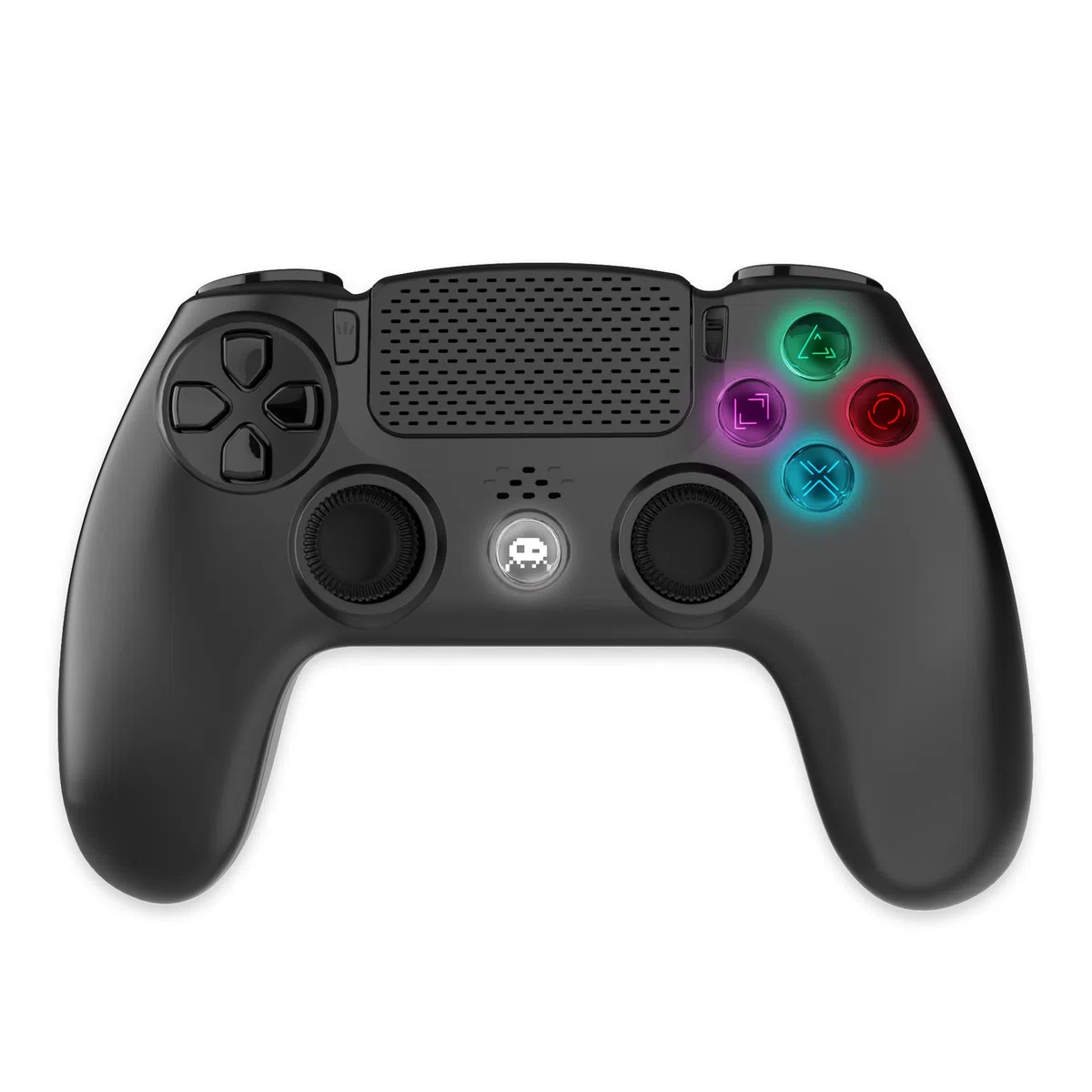 Freaks And Geeks - Wireless Controller for PS4 with 3,5mm jack slot - LED - Black