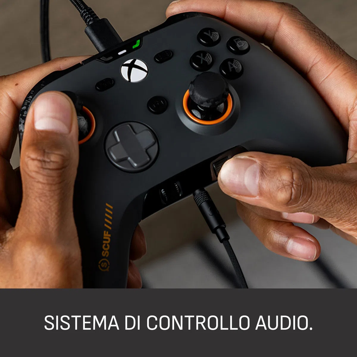 SCUF VALOR PRO Controller Xbox a Prestazioni Cablate – Paddle Posteriori Personalizzabili, Grilletti Istantanei, Pulsanti a Effetto Hall, Xbox Series X|S, Xbox One, Windows PC – Grigio Acciaio