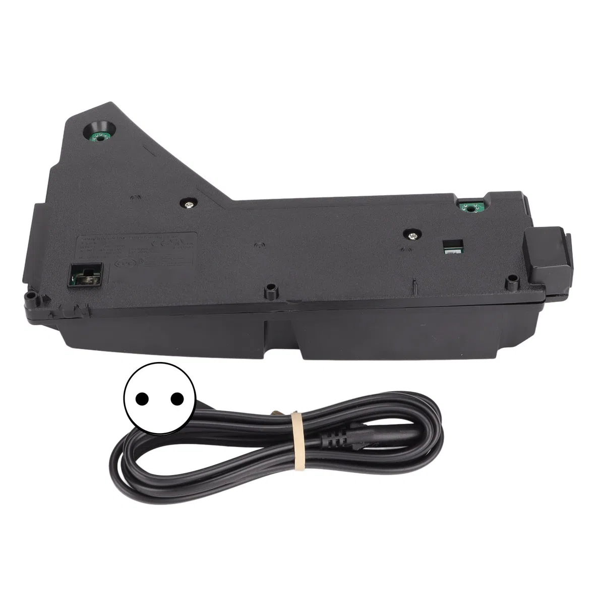 ASHATA Alimentatore ADP 400DR per PS5, Alimentatore di Ricambio per unità Batteria per Console di Gioco per PS5, con Cavo di Alimentazione(EU)