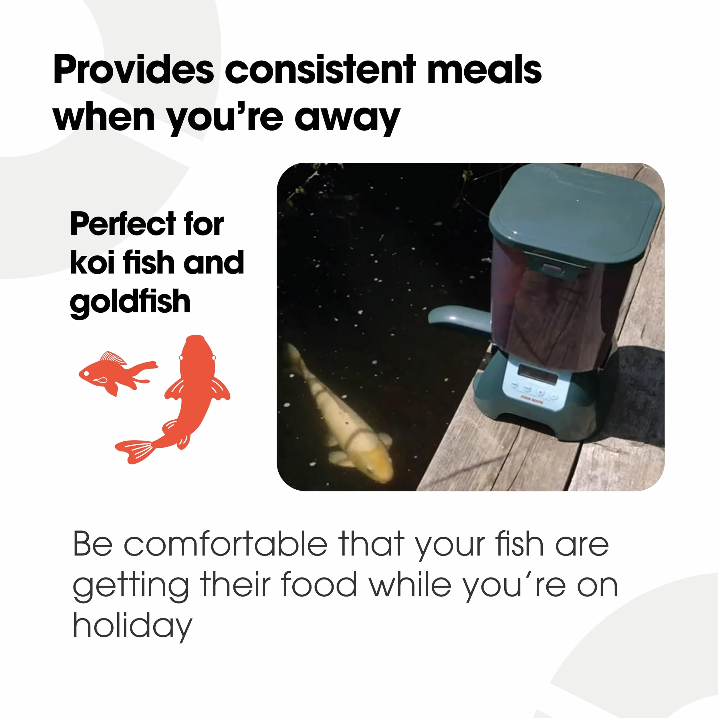 P7000 Pond Fish Feeder
