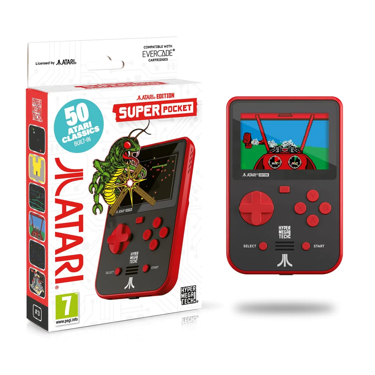 Console Rétrogaming Atari Super Pocket