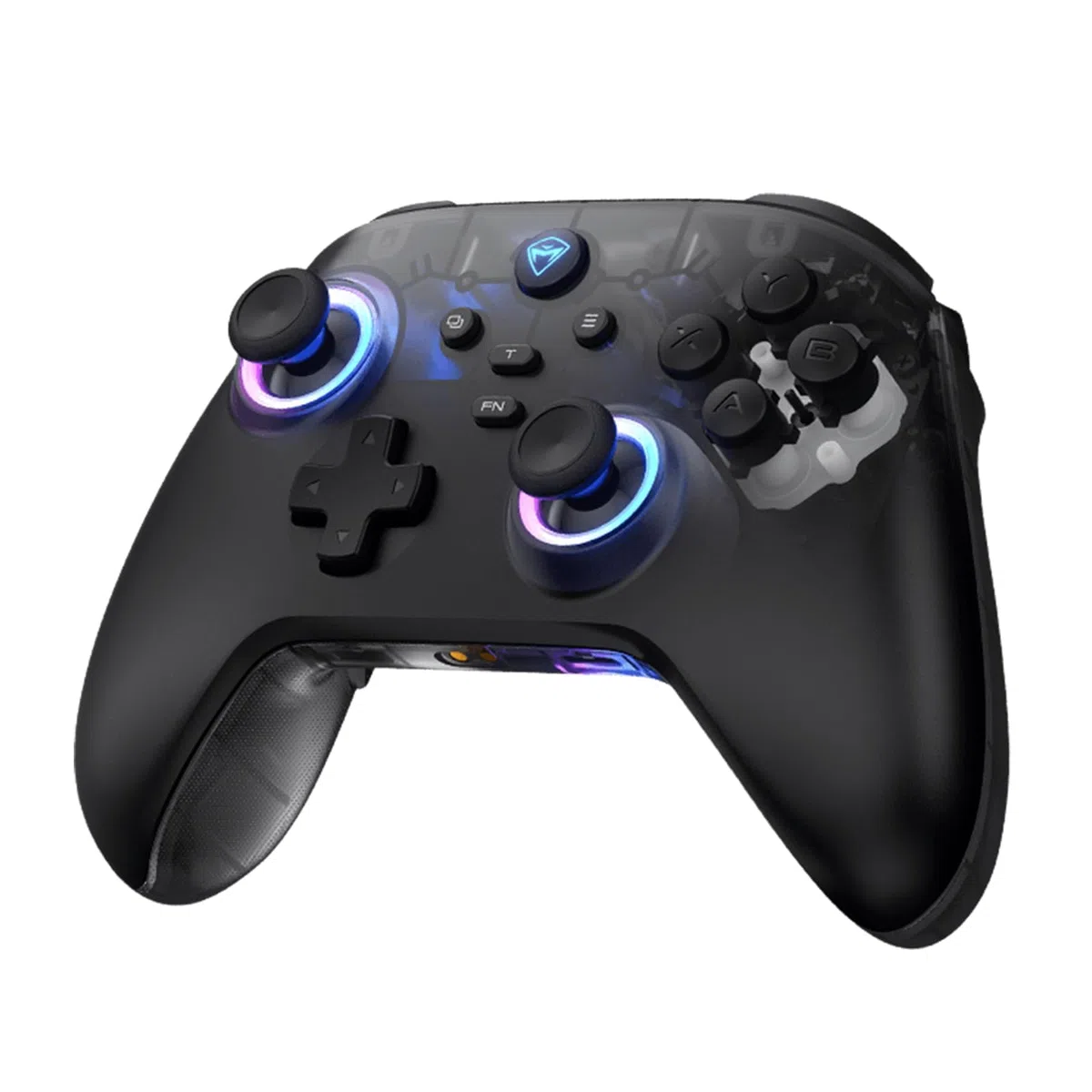 Machenike G3V2 Controller per PC/Switch/iOS/Android - Joystick ad effetto Hall, Illuminazione RGB, Pulsanti rimappabili, Batteria da 1000mAh - Latenza ultra-bassa & Polling di 1000Hz Respuesta, Nero