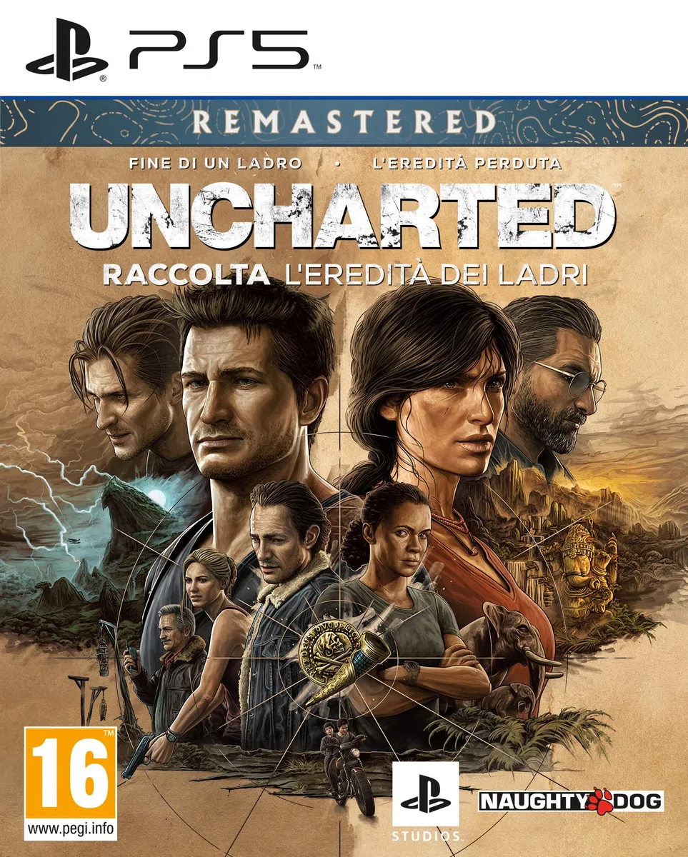 Uncharted: Raccolta L'Eredità dei ladri - PlayStation 5