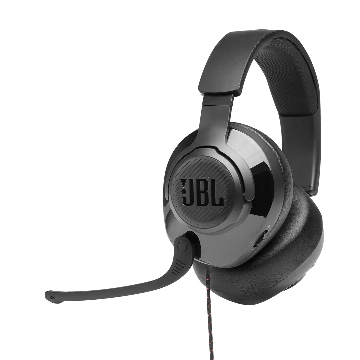 JBL Quantum 200 - Cuffie da gioco sovrauricolari cablate, misura L, colore: Nero
