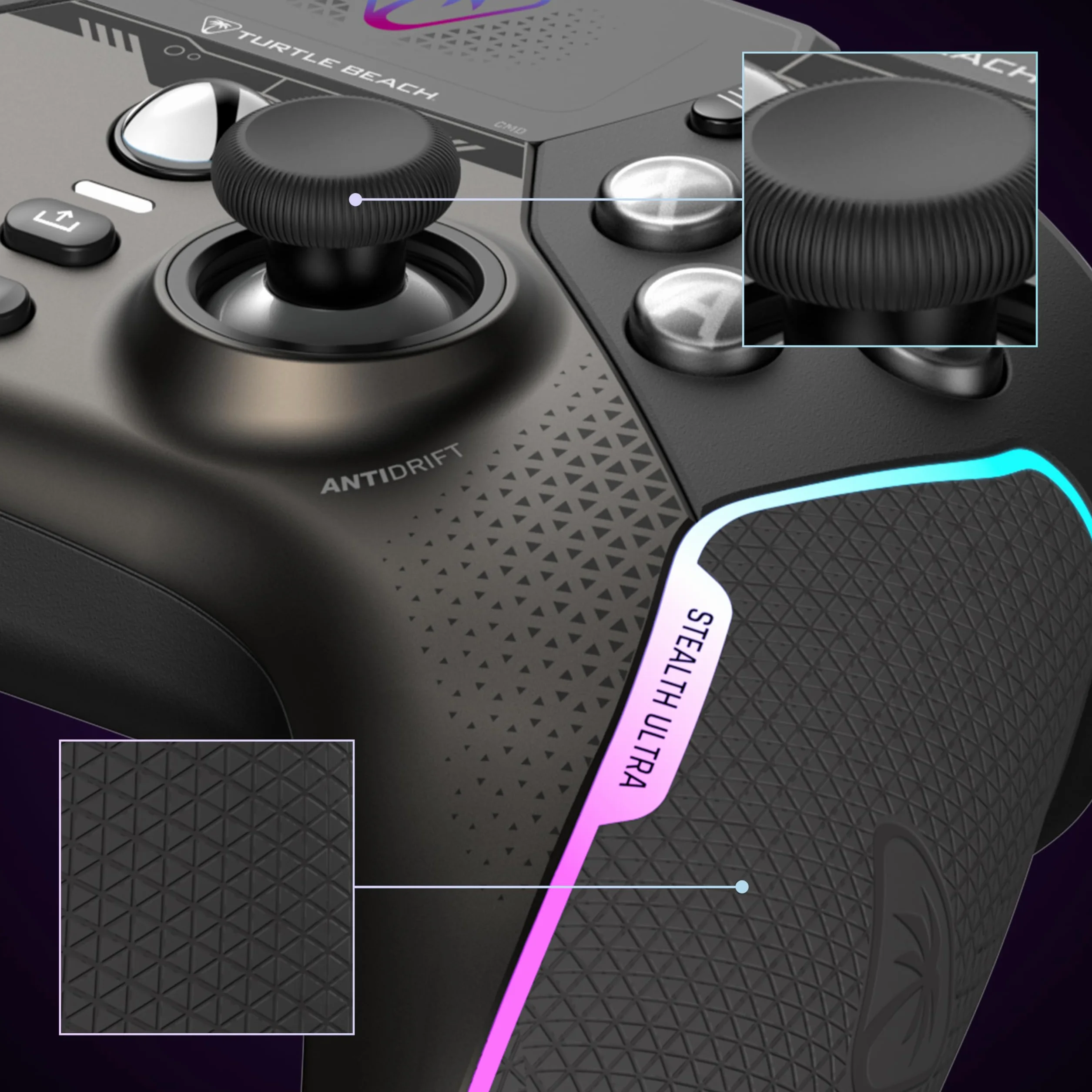 Turtle Beach Stealth Ultra Wireless Controller con Dock di Ricarica Rapida per Xbox Series X|S, Xbox One e PC