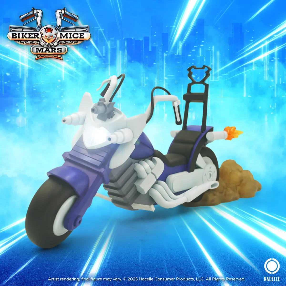 Topi Biker da Marte Modo Mondo Chopper Veicolo