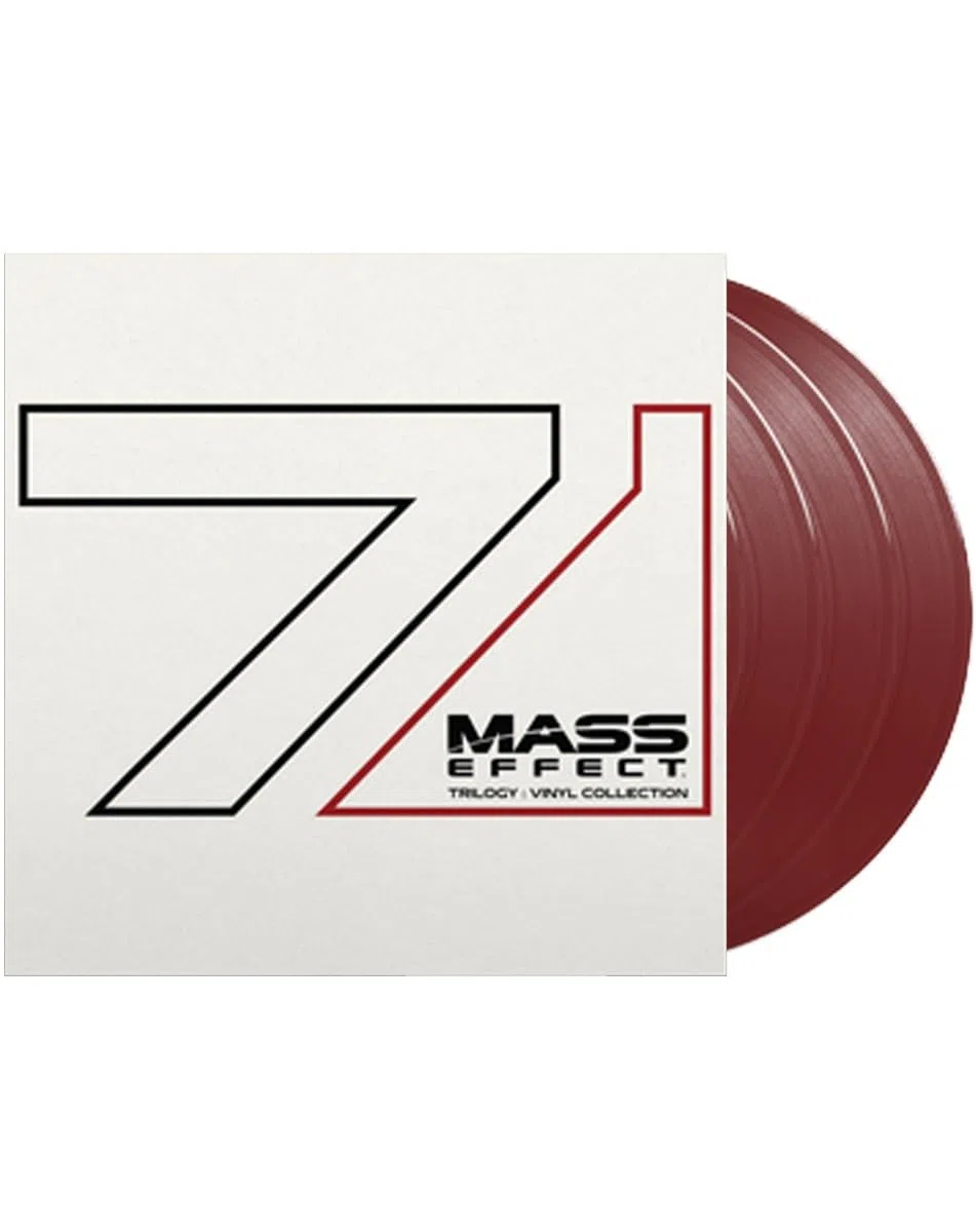 Mass Effect Trilogy Vinyl Collection Original Soundtrack 4-LP Red Vinyl