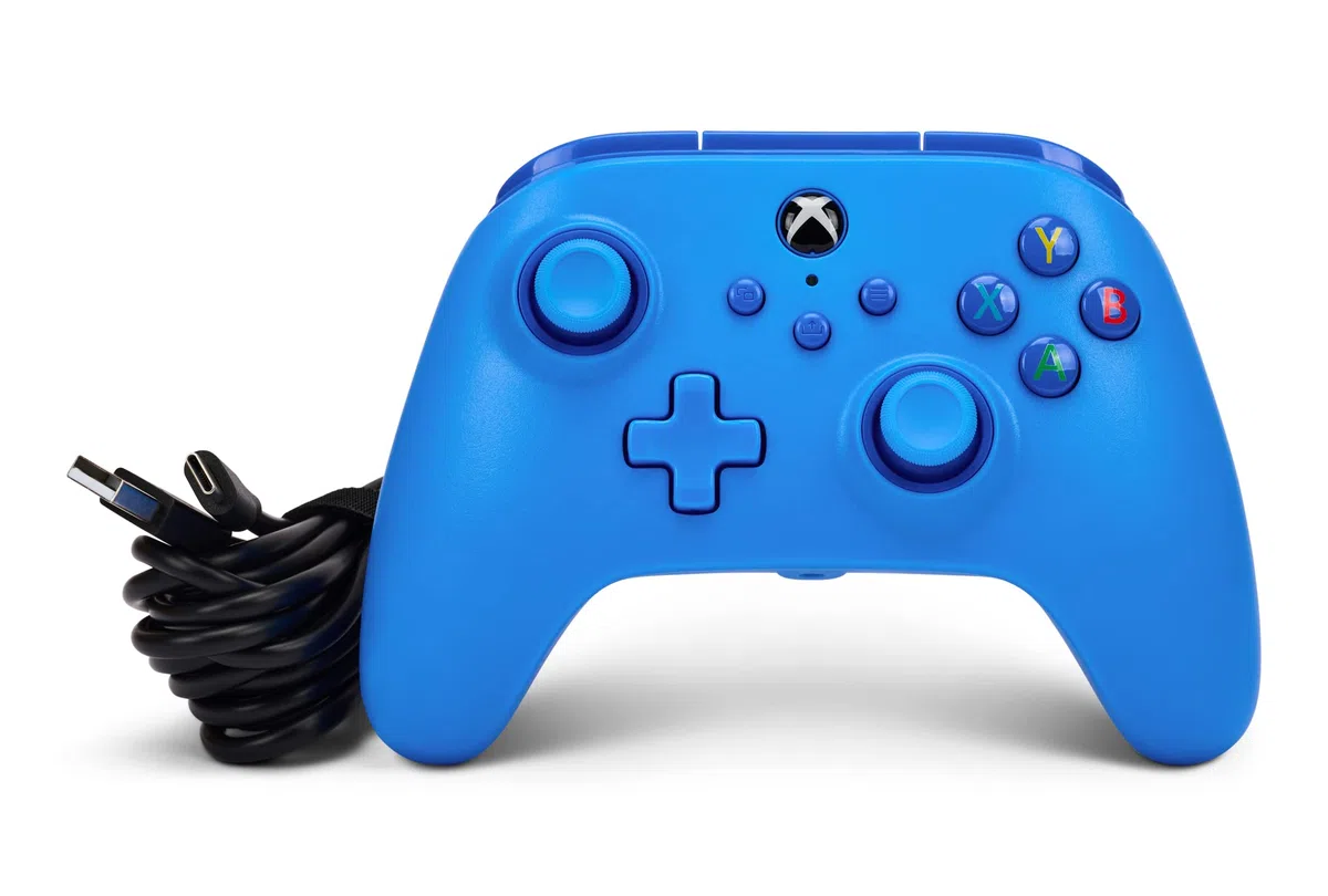 PowerA Controller cablato Xbox Series X|S Blu gamepad per Xbox One