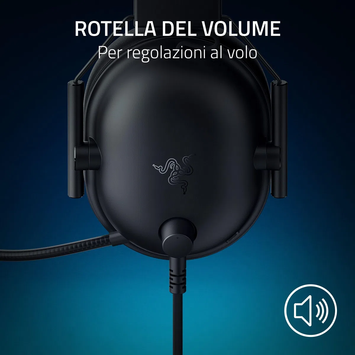 Razer Blackshark V2 X PlayStation Cuffie Esport PS5 Microfono Cardioide Driver 50mm Cancellazione Passiva Rumore 3,5mm PC Nero