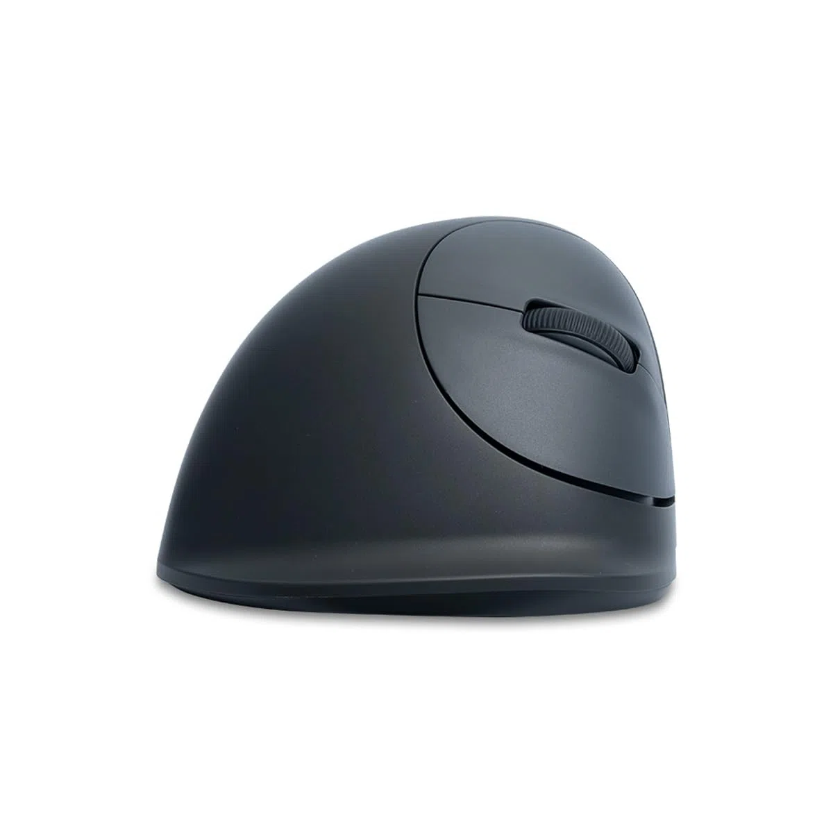 R-Go HE Basic - Mouse ergonomico senza fili, Bluetooth 5.0, ricaricabile, design verticale, 1600 DPI e 3 pulsanti, previene gomito del tennista/braccio RSI, per Windows/Mac, nero