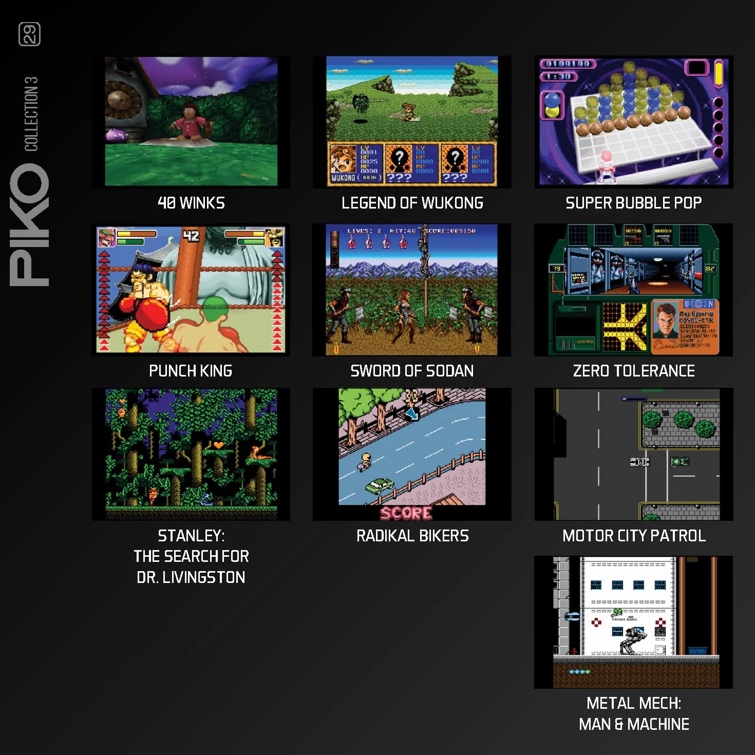 Evercade Piko Interactive Collection 3