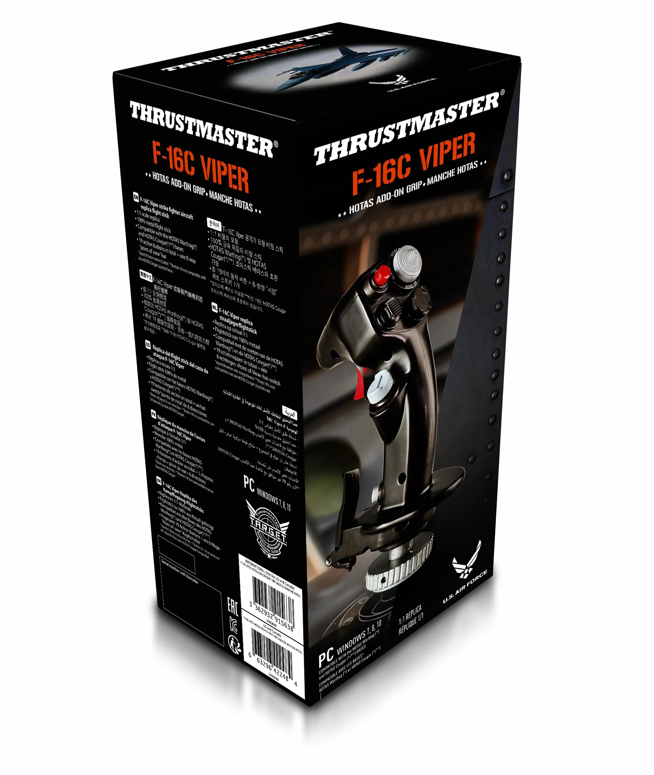Thrustmaster F-16C Viper Add-On Grip for Hotas Warthog series - PC